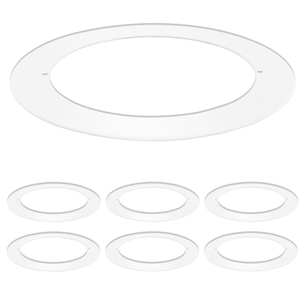 Luxrite Goof Trim Ring for 4 Inch Ceiling Lightss Outer Diameter 5.75